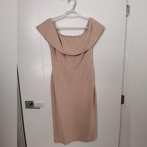 Babaton Ruslan dress. Blush, size 6